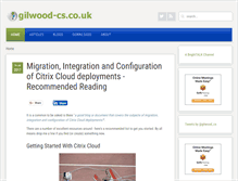 Tablet Screenshot of gilwood-cs.co.uk
